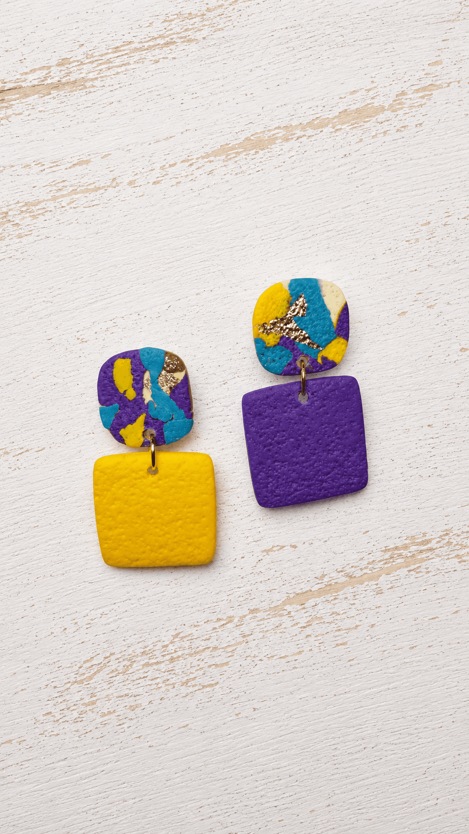 Zara Mosaic Mood Earrings