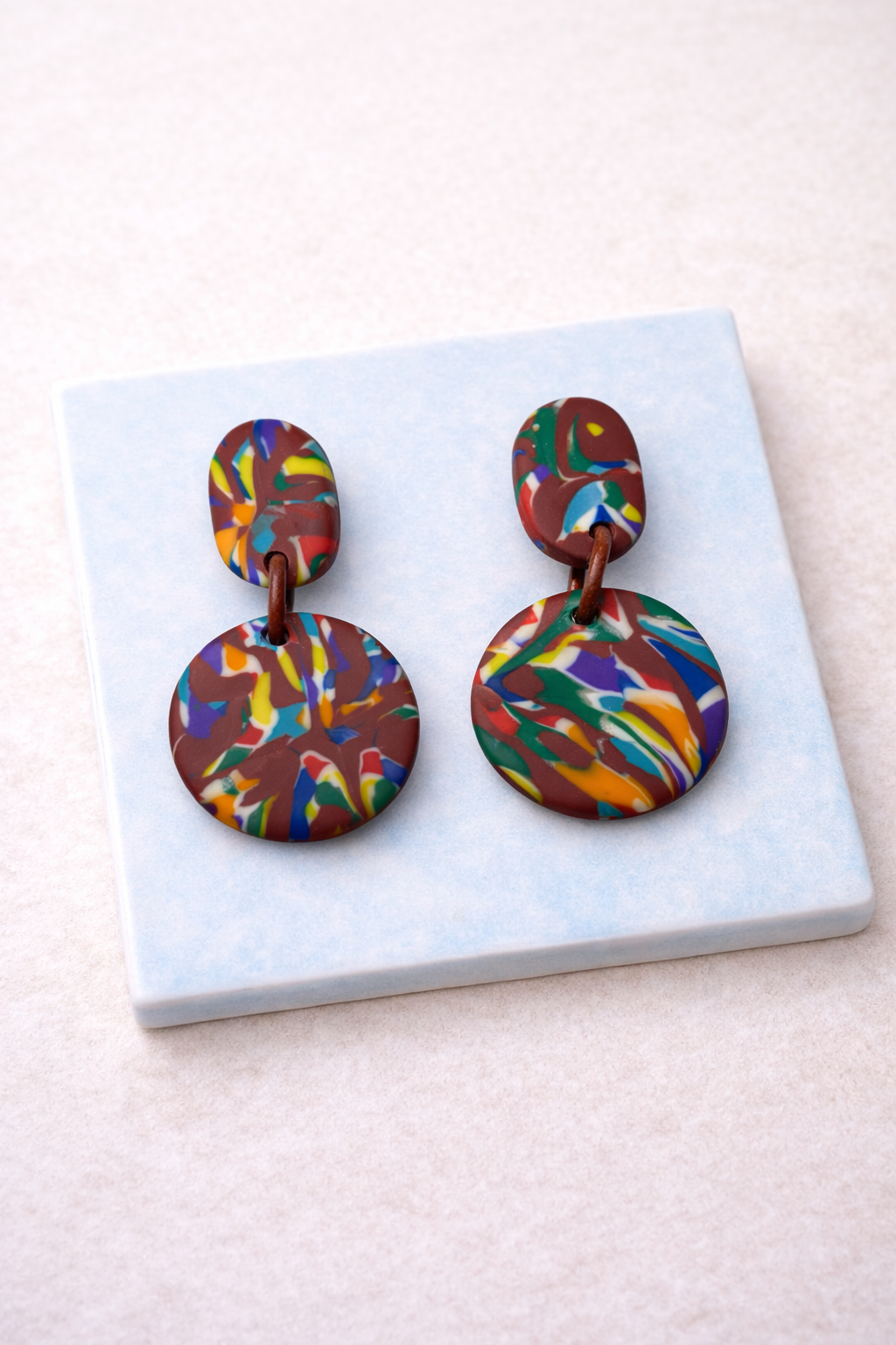 Pendientes Luna Terra